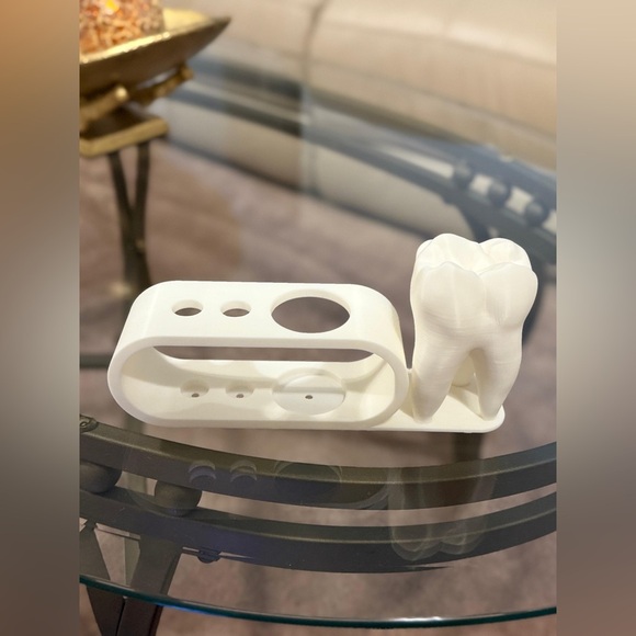 3D Printed Toothpaste & Brush Holder. - Picture 9 of 9